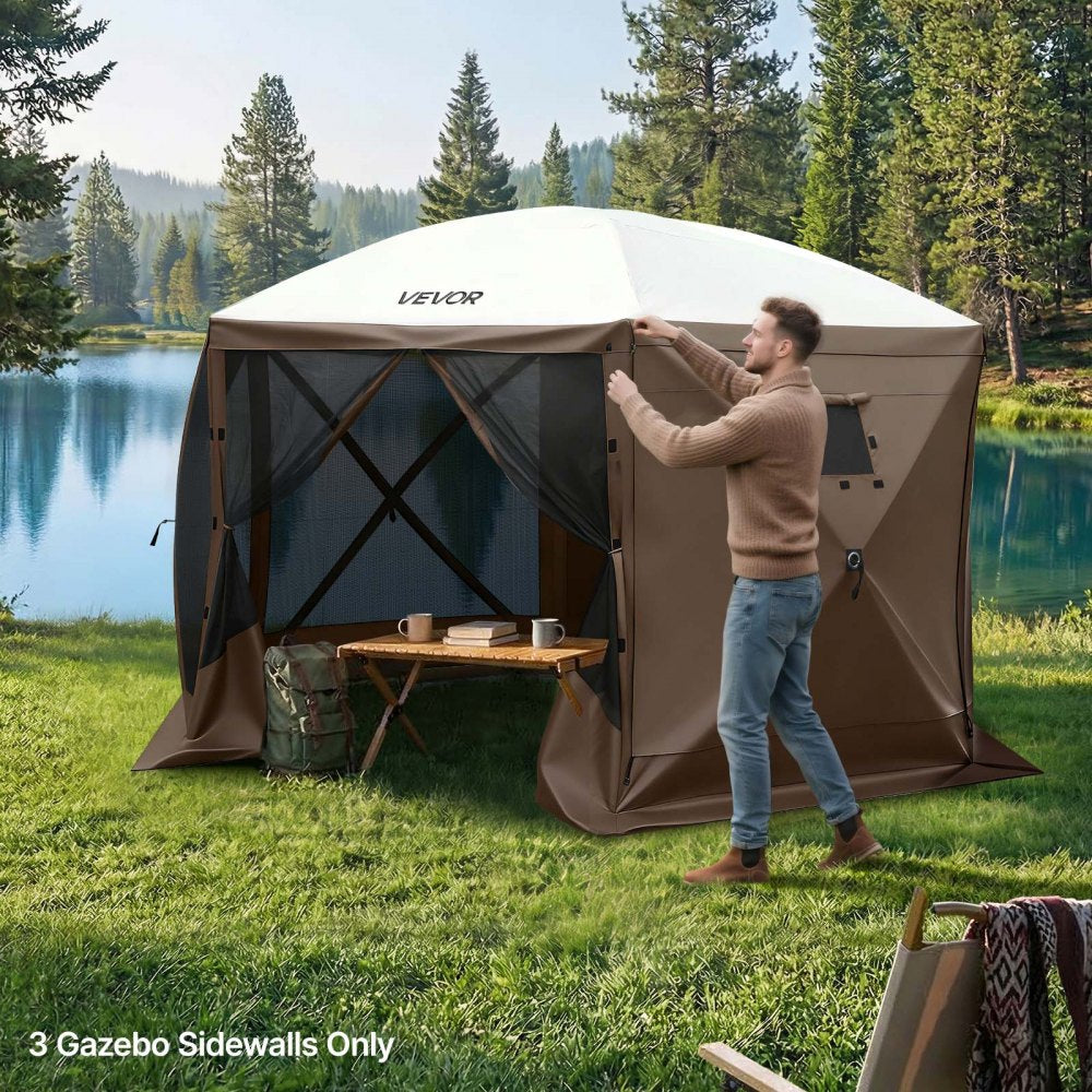 VEVOR Canopy Sidewalls, 5.67 x 4.85 ft, Canopy Tent Walls with Waterproof and Sunlight Protection Layer, One-Sided