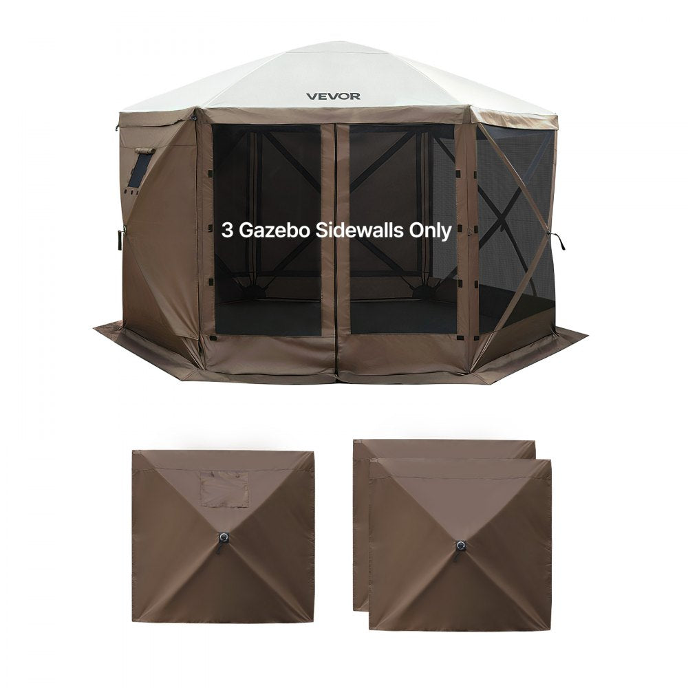 VEVOR Canopy Sidewalls, 5.67 x 4.85 ft, Canopy Tent Walls with Waterproof and Sunlight Protection Layer, One-Sided