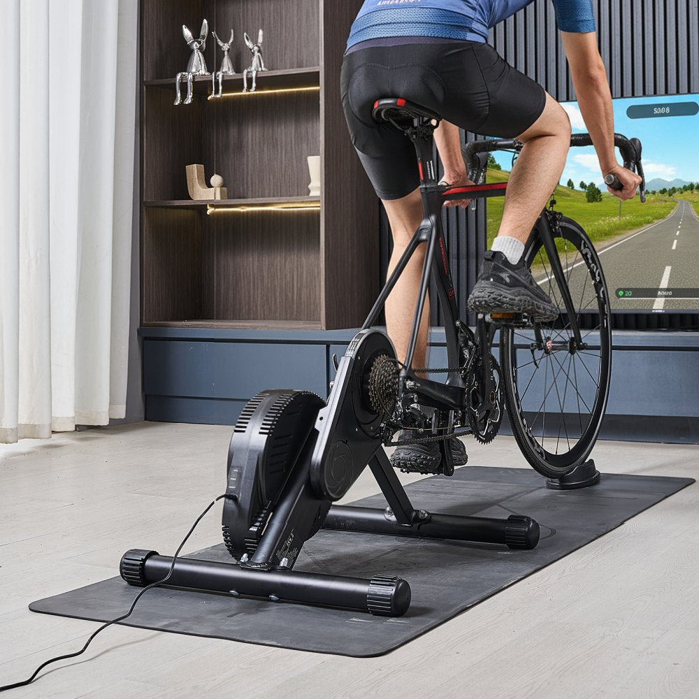 VEVOR Bike Trainer, 1-13 Level, 26-29 in & 700C Wheels, Smart Bicycle Stationary Stand for Indoor Exercise Riding with