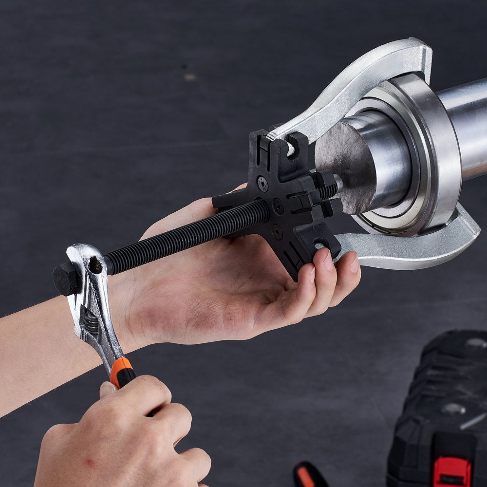 VEVOR Gear Puller Set, 3" and 7" Puller Kit, 3 Jaw Gear Bearing Flywheel Pulley Removal Tool, 2 or 3 Reversible Jaws
