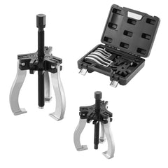 VEVOR Gear Puller Set, 3" and 7" Puller Kit, 3 Jaw Gear Bearing Flywheel Pulley Removal Tool, 2 or 3 Reversible Jaws