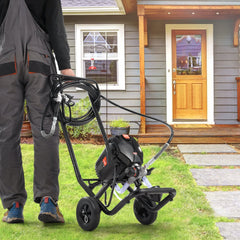VEVOR 750W Stand Airless Paint Sprayer, 3000PSI High Efficiency Electric Airless Sprayer With Cart, Paint Sprayers for