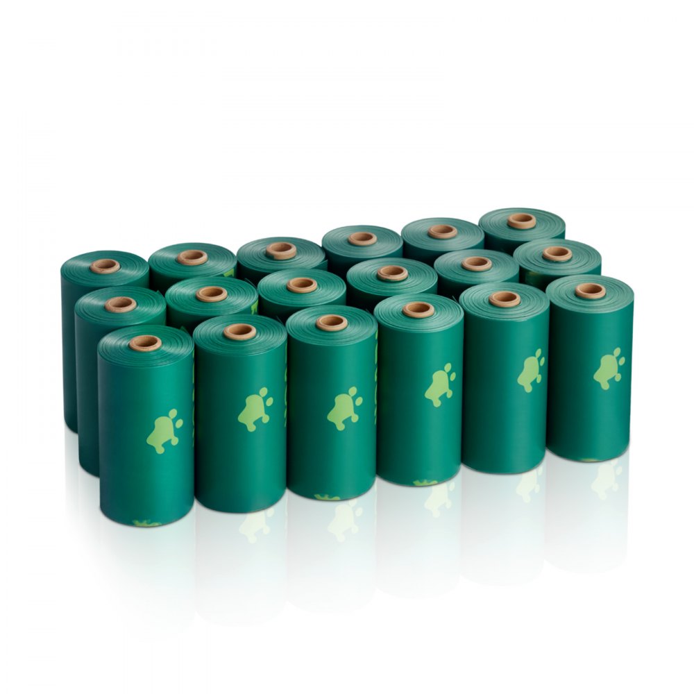 VEVOR Dog Poop Bags, 270 Counts 13 x 9 in, Sturdy & Thick Pet Waste Bags, Biodegradable HDPE Waste Bag Refill Rolls