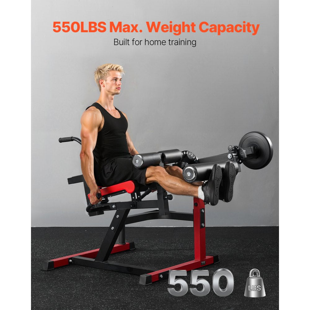 VEVOR Leg Extension and Curl Machine, Seated Leg Rotary Extension for Thigh, Adjustable Lower Body Specialty Exercises
