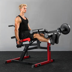 VEVOR Leg Extension and Curl Machine, Seated Leg Rotary Extension for Thigh, Adjustable Lower Body Specialty Exercises