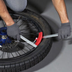 VEVOR Dirt Bike Tire Changing Tool Kit, Fits for Motocross Enduro 16"-21" Wheels, Includes 15-25 mm Axle Adapters, Dirt