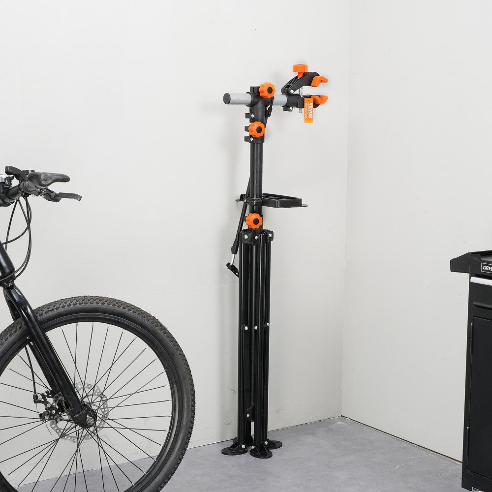 VEVOR Bike Repair Stand, 80 lbs Heavy-duty Steel Bicycle Repair Stand, Adjustable Height Bike Maintenance Workstand