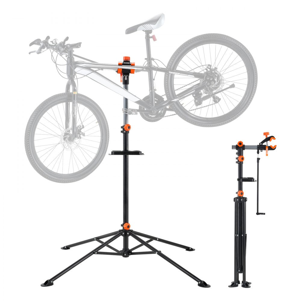 VEVOR Bike Repair Stand, 80 lbs Heavy-duty Steel Bicycle Repair Stand, Adjustable Height Bike Maintenance Workstand