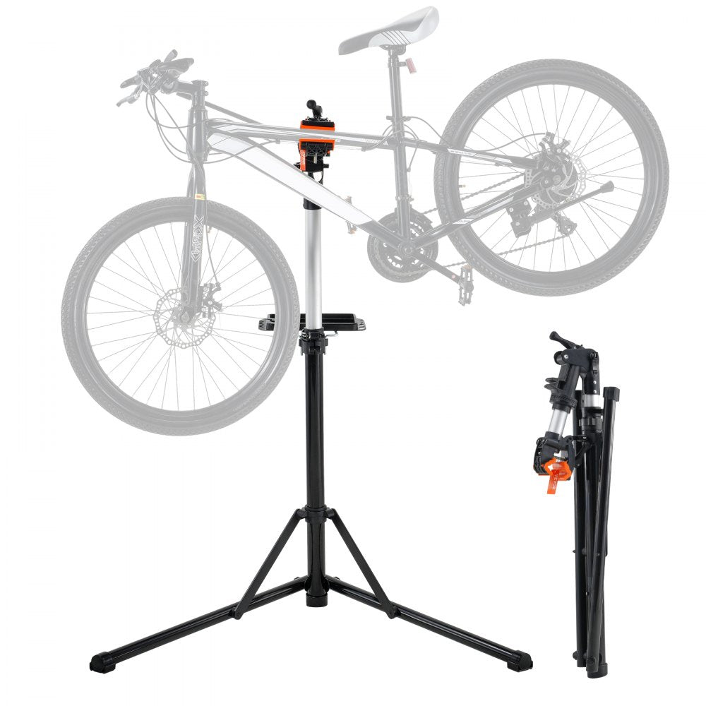 VEVOR Bike Repair Stand, 66 lbs Heavy-duty Aluminum Bicycle Repair Stand, Adjustable Height Bike Maintenance Workstand