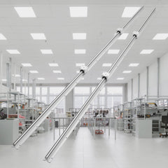 VEVOR Linear Guide Rail Set, SBR16 2000mm, 2 PCS 78.7 in/2000 mm SBR16 Guide Rails and 4 PCS SBR16UU Slide Blocks