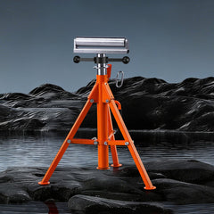 VEVOR Roller Stand, Heavy Duty 2500 LBS Load Capacity, 27.6"-52" Height Adjustable, 45# Steel Folding Roller Support
