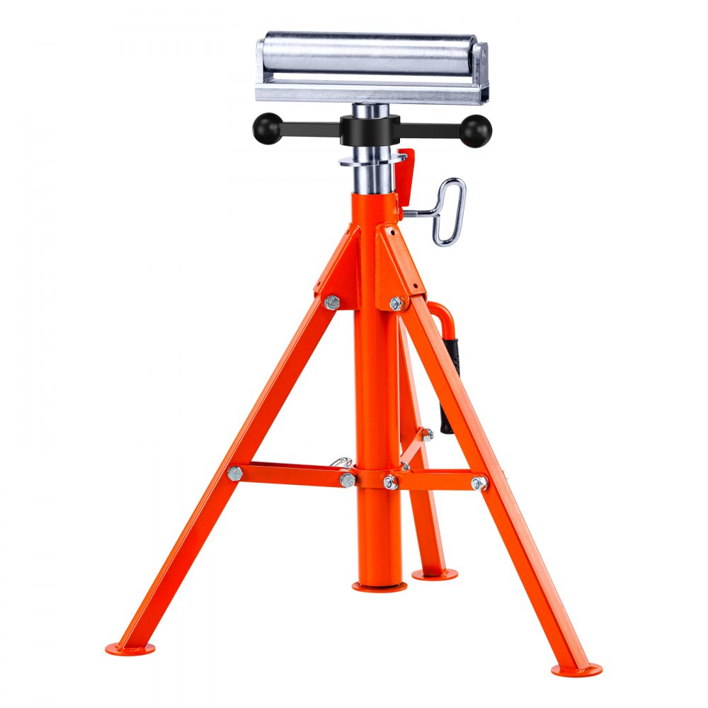 VEVOR Roller Stand, Heavy Duty 2500 LBS Load Capacity, 27.6"-52" Height Adjustable, 45# Steel Folding Roller Support