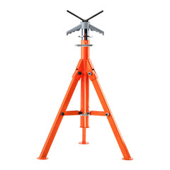 VEVOR Pipe Stand, 2500LBS Heavy Duty Pipe Stands, 27.2"-52" Height Adjustable V Head Pipe Stand, 45# Steel Folding