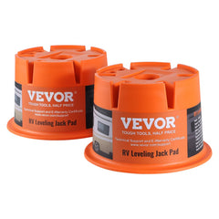 VEVOR Trailer Jack Block, 2000 lbs Capacity per RV Leveling Block, High-quality Polypropylene RV Camper Stabilizer