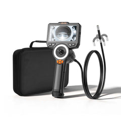 VEVOR 4-Way Articulating Endoscope with Light, True 1080P HD Industrial Borescope Inspection Camera with Articulated