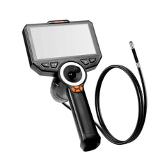 VEVOR Articulating Endoscope with Light, 4-Way 360° Articulated Borescope Camera, 6" HD IPS Screen, 1920 x 1080 Lens