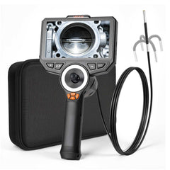VEVOR Automotive Borescope Camera - 360° 4-Way, 0.15" Lens - 360°Articulation-4.9 ft / 0.15 inch