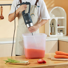 VEVOR Commercial Immersion Blender, 750W 16" Heavy Duty Hand Mixer, Variable Speed Kitchen Stick Mixer with 304