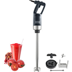 VEVOR Commercial Immersion Blender, 500 Watt Heavy Duty Hand Mixer, Variable Speed Kitchen Stick Mixer with 304