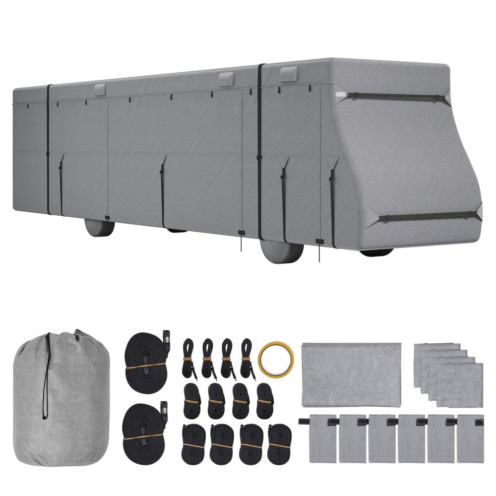 VEVOR Class A RV Cover, 40-43 ft Motorhome Cover, Non-woven Fabric Motorhome RV Cover, Waterproof, Windproof and