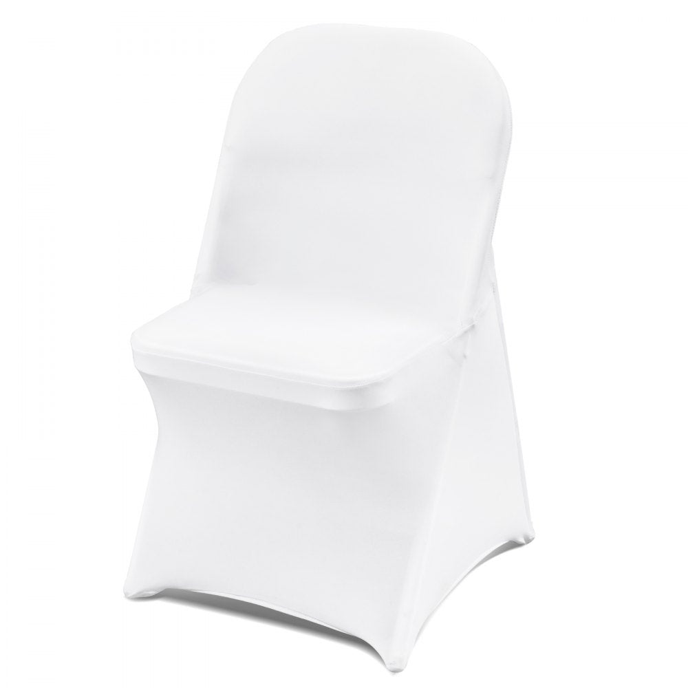 VEVOR Stretch Spandex Folding Chair Covers, Universal Fitted Chair Cover, Removable Washable Protective Slipcovers, for