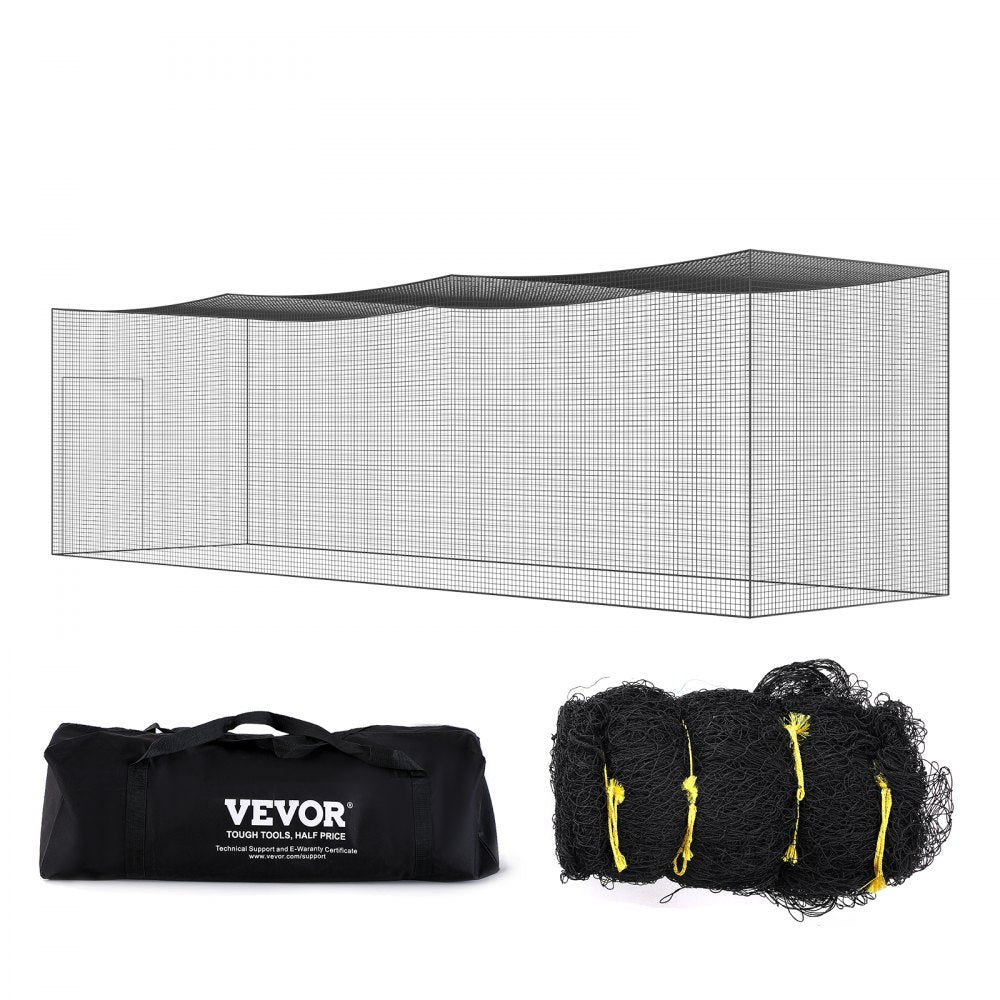 VEVOR Baseball Batting Netting, Professional Softball Baseball Batting Hitting Training Net, Practice Portable Pitching